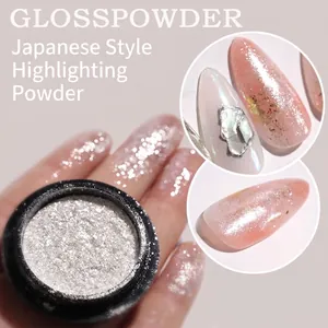 Polvere Glitter Per Unghie Ultra Fine Pigmento Specchio Alta Lucentezza Per Decorazione Manicure Fai Da Te Polvere Di Cromo Metallico Lucido