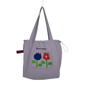 Hellila Kordelzug-Einkaufstasche mit süßer Blumenstickerei und großem Fassungsvermögen