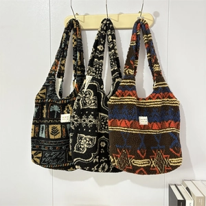Borsa Tote In Peluche Da Donna Ecopelliccia Grande Capacità Borsa A Spalla Retro Leopardata A Quadri Invernale Morbida