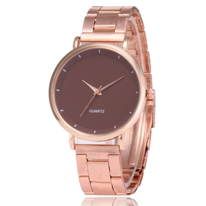 Women Quartz Watch Minimalist Slim Round Alloy Steel Mesh Strap Casual Fashion Wristwatch For Lady Student Candy Color