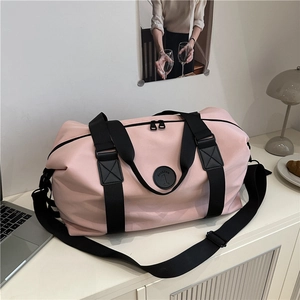 Large Capacity Travel Bag Oxford Cloth Waterproof Duffel Lightweight For Gym Sports Weekend Trip Women Men