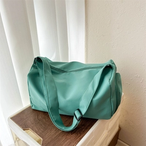 Sac De Sport En Tissu Oxford Grande Capacité Imperméable Voyage Fitness Yoga Sac À Épaule Décontracté Léger Sac À Main