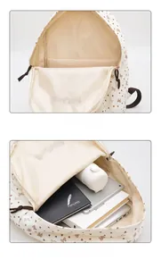 Detailansicht des Rucksack-Innenraums mit Stauraum für Laptop und Tablet-PC