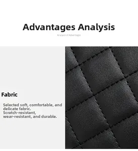 Macro shot of scratch-resistant black quilted leather material on the crossbody bag
