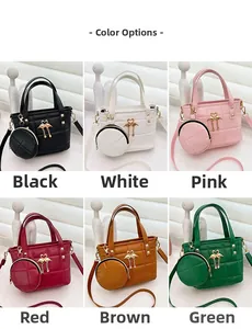 Multiple colors of quilted handbags with gold flamingo buckles and matching coin purses