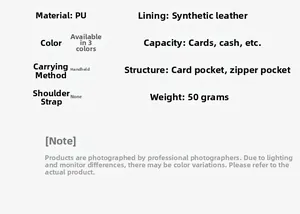 Detailed technical specifications for retro PU leather mini purse with rivet accents