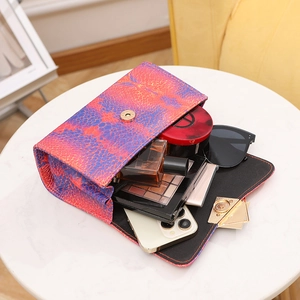 Gradient snakeskin texture crossbody bag with large capacity for daily essentials