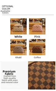 Gros plan sur la texture et quatre couleurs de sacs à bandoulière coquille imprimés