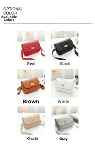 Détails des sacs banane matelassés en rouge, noir, marron, blanc, kaki et gris
