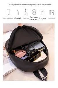 Internal storage layout of quilted crossbody bag showing compartments for essentials