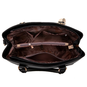 Sac à main de mariée pour femme avec intérieur spacieux et fermetures éclair dorées