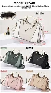 Detailed internal compartments and precise dimensions of the shell shaped leather handbag