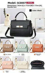 Detailed views of pebbled leather tote showing handle, strap, and interior compartments