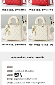 Close-up of quilted leather handbag featuring gold hardware and star pendant details