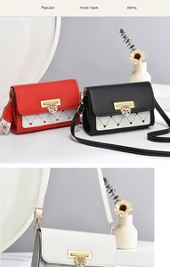 Detail of crossbody bags featuring heart-shaped metal buckles and quilted diamond patterns