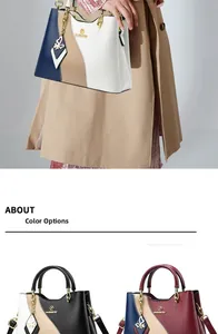 Vue détaillée des différentes couleurs de sacs cabas élégants en cuir texturé