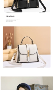 Macro shot of fashionable lychee-patterned small handbag with gold clasp and top handle