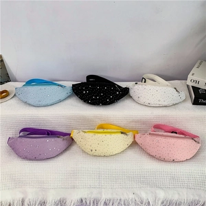 Marsupio In Nylon Per Bambini Stampa Di Stelle Borsa Da Petto Tracolla Cinghia Regolabile Moda Ragazzi Ragazze