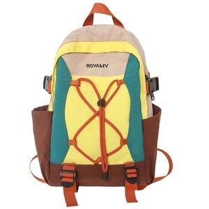 Mochila deportiva para mujer de gran capacidad con diseño de colores para senderismo