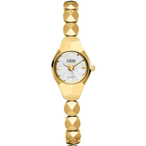 Montre Bracelet À Quartz Pour Femmes Élégante Géométrique Alliage Style Bijoux Étanche Montre De Niche
