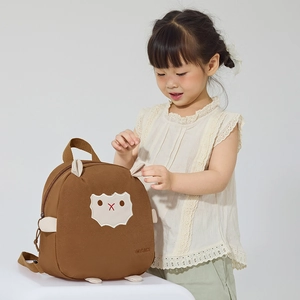 Sac à dos mouton marron mignon pour tout-petits avec oreilles 3D et design stylé