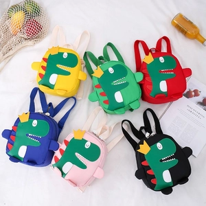 Zaino Bambini Cartone Animato Dinosauro Nylon Cartella Per Asilo Ragazzi Ragazze Carino Traspirante Leggero