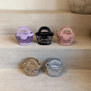Sac À Bandoulière Enfant Mini Paillettes Mode Sac À Main En Cuir PU Pour Enfants Pochette Chic Scintillante Accessoire