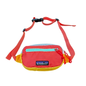 Sac de poitrine tendance pour enfants, multicolore avec sangle réglable et logo