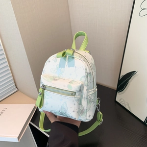 Mini Rucksack PU Leder Schmetterling Stern Druck Süß Casual Mode Reise Tagesrucksack Tasche Für Frauen Mädchen Leicht Funktional