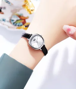 Detail of Gedi vintage square watch featuring sunray dial and silver stainless steel case
