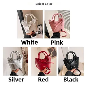 Mini bucket bags collection in five colors with star charms and detachable straps