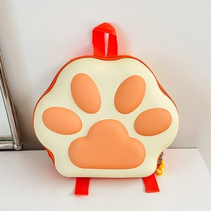 Détails du sac à dos patte de chat en coque rigide EVA imperméable avec fermeture à glissière