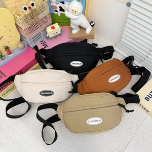 Marsupio Per Bambini Alla Moda In Nylon Borsa Da Petto Leggera Tracolla Regolabile Per Bambini Ragazzi Ragazze Sport