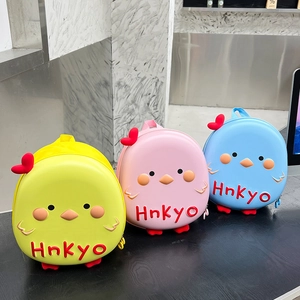 Kids Cartoon Chicken Backpack 3D Animal EVA Hard Shell Waterproof Schoolbag For Toddler Boys Girls Kindergarten