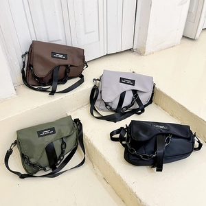 Sac Bandoulière Enfant Nylon Sac Selle Sac À Épaule Hip Hop Style Urbain Sportif Sangle Réglable Pour Garçons Filles