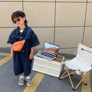 Sac bandoulière en toile orange pour enfants avec logo Pila pour garçons et filles