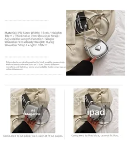 Detailed size comparison of the silver heart saddle bag with iPad and A4 paper