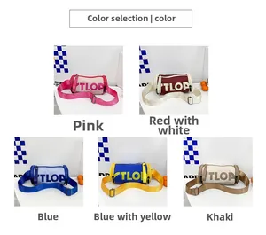 Sélection de couleurs pour sac polochon enfant disponible en cinq coloris différents