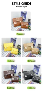 Detail showing various colors of PU leather kids backpacks with cute bear prints