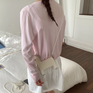 Sac à bandoulière en perles fait main en forme de chiot pour accessoires d'enfants