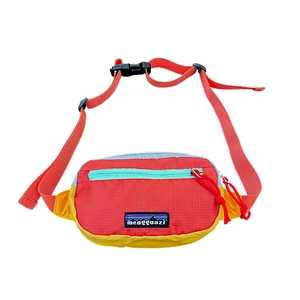 Kids colorful outdoor fanny pack with adjustable strap and quick-dry sporty fabric