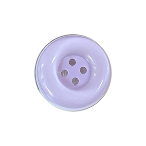 Lavender purple round 4-hole button phone socket grip holder on a white background