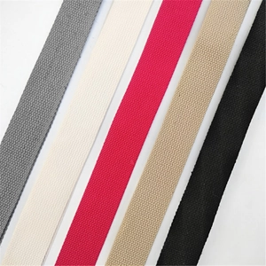 Adjustable canvas shoulder straps for men bags in grey, beige, red, khaki, and black colors