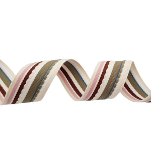 Adjustable colorful striped thick wide shoulder strap for cross-body bags replacement