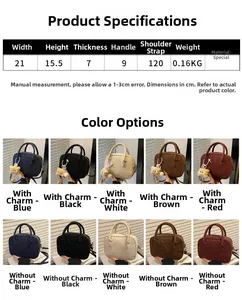 Macro view of compact square crossbody bag details and structured multi-color texture