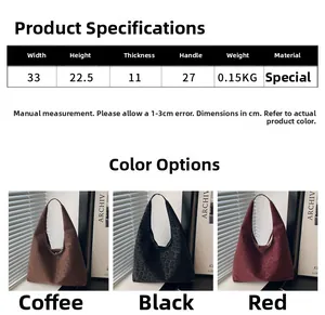 Size chart showing dimensions for the leopard print tote bag with color options