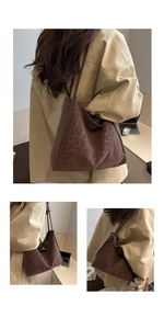 Detail view of large vintage leopard print tote bag with brown canvas texture and slim straps
