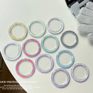 Basi magnetiche colorate per supporto cellulare con finitura metallica lucida