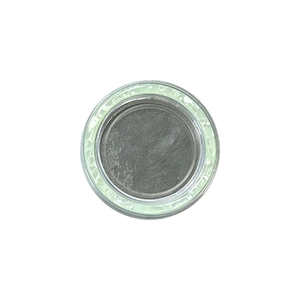 Base magnetica rotonda per supporto cellulare con cornice traslucida verde chiaro