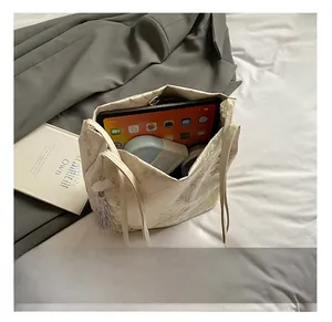 Macro view of Chinese embroidery tote bag interior showing large storage capacity